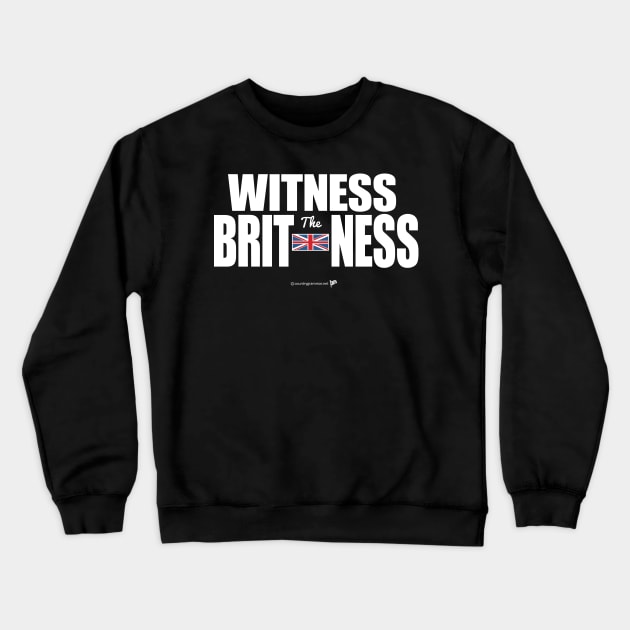 Witness The Britness 2.0 Crewneck Sweatshirt by trevorb74